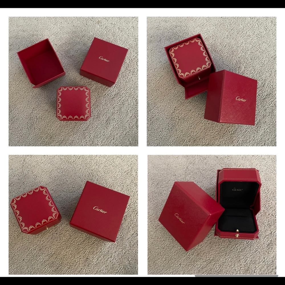 💯 💫 Authentic Cartier Ring Box
